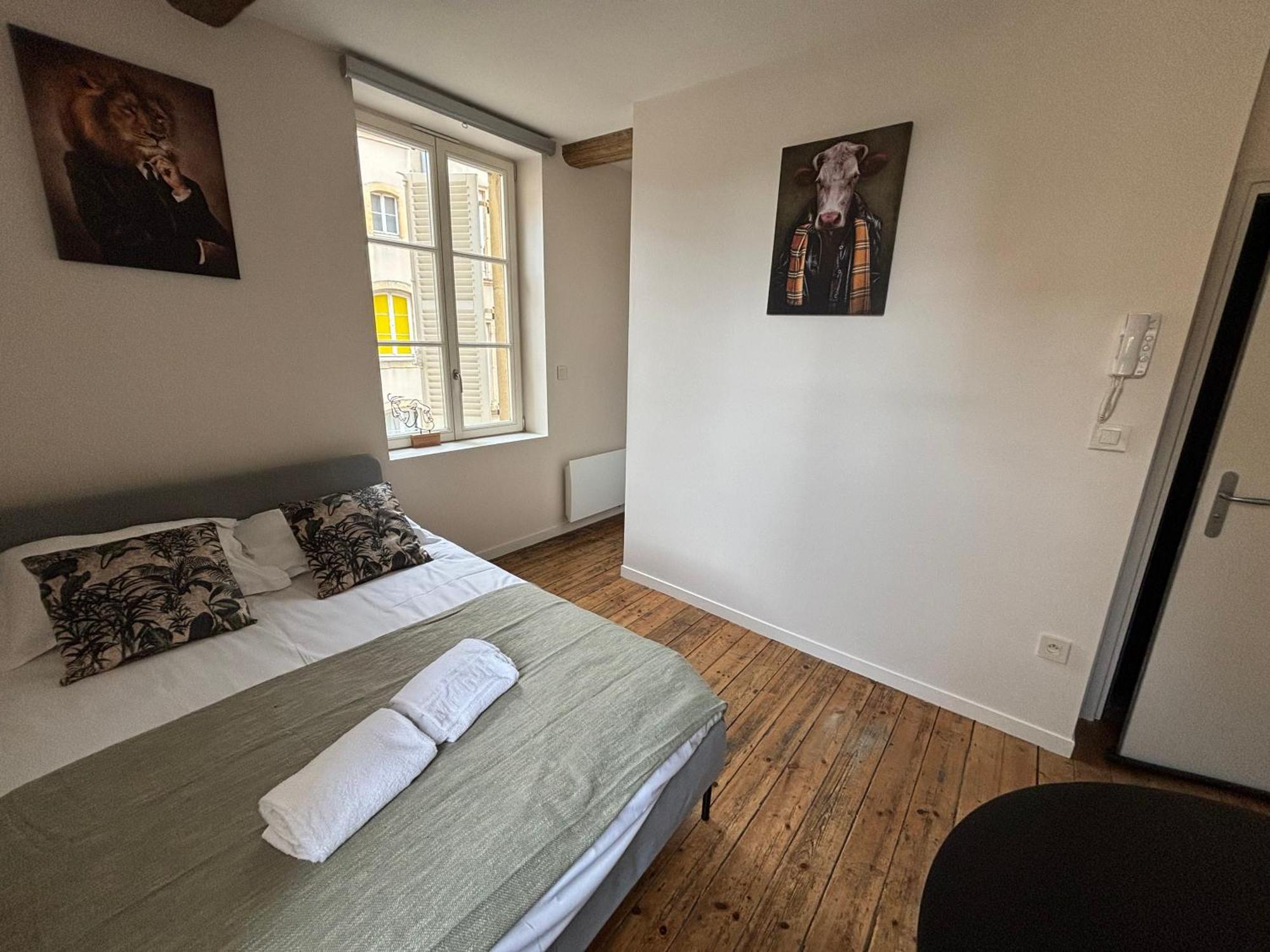 Appartement Louis Premier Et Second Metz Centre Un Sejour A Part Extérieur photo